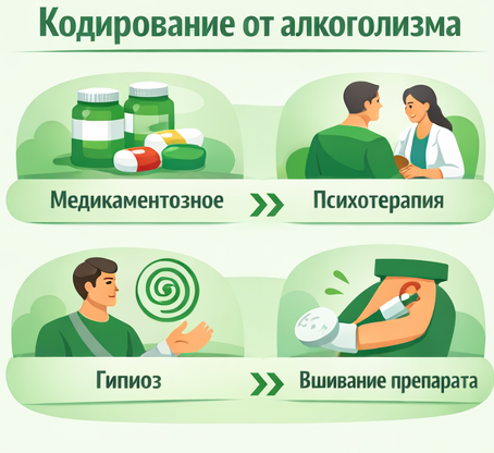 кодирование от алкоголизма в Никольском Санати